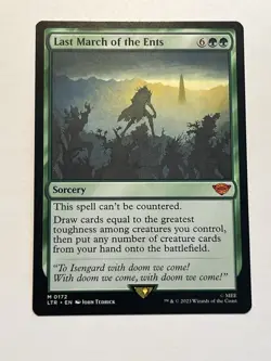 MTG Last March of the Ents 0172 Universes Beyond: LOTR Tales of Middle-Earth LP - Image 1