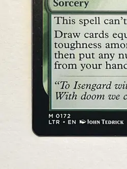 MTG Last March of the Ents 0172 Universes Beyond: LOTR Tales of Middle-Earth LP - Image 5