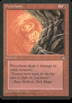 MTG - Pyroclasm Ice Age #214 Uncommon LP - Image 1