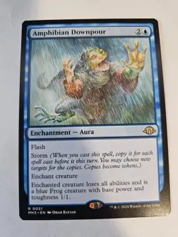 MTG - Amphibian Downpour - Modern Horizons 3 - Image 1