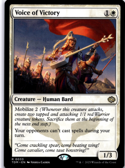 Voice of Victory Regular NM MTG - Image 1