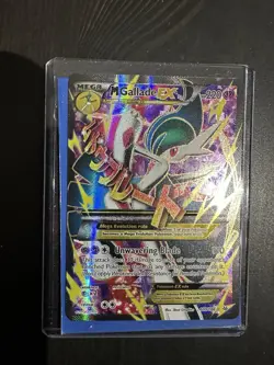 Mega Gallade EX Full Art 100/108 Pokemon Card Roaring Skies Near Mint Minus NM- - Image 1
