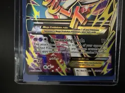 Mega Gallade EX Full Art 100/108 Pokemon Card Roaring Skies Near Mint Minus NM- - Image 4
