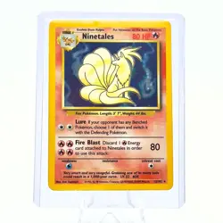 1999 Pokemon Classic Vintage - Base Set Ninetales 12/102 MP-LP Holo Rare - Image 4