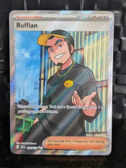 Pokemon Ruffian (181/159) [Scarlet & Violet: Journey Together] Near Mint Holofoi - Image 1