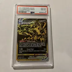 Eternatus VMAX SV122/SV122 FA SWSH Shining Fates 2021 Pokemon PSA 8 - Image 2