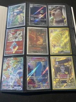 Pokemon Binder Lot Of 342 Ultra Rares, Secret Rares And More All Near Mint - Image 1