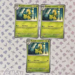 4x Chikorita 3x Bayleef 2x Meganium Pokemon TCG Mega Evolution Playset NM - Image 4