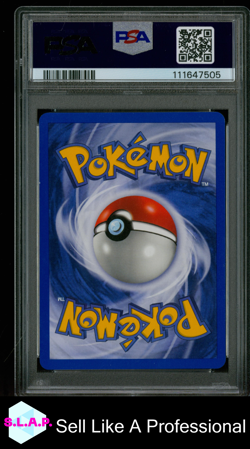 DUNKLES GLUTEXO POKEMON 32/82 2000 ROCKET FIRST EDITION - DEUTSCH PSA 10 - Image 2