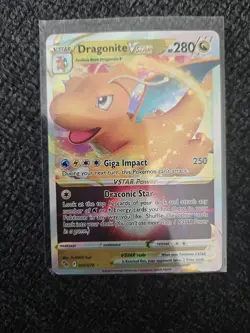Pokemon Go Dragonite VSTAR 081/078 Rainbow Secret Rare - Image 5