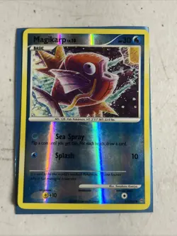 Pokemon Magikarp Lv 10 2008 65/100 Reverse Holo Mp - Image 1