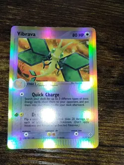 Vibrava 22/97 EX Dragon Reverse Holo Rare 2003 Pokemon - Image 2