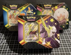 Pokemon TCG - Sword Shield Shining Fates Collector Tins Set of 3 - Sealed! - Image 1