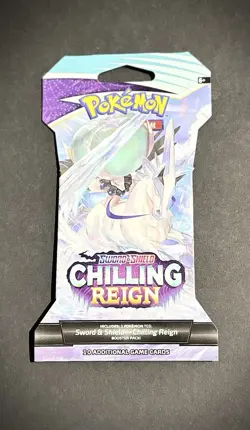 Pokemon TCG - Sword & Shield Chilling Reign Sleeved Booster Pack x4 - Image 5