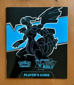 Black Bolt ETB Player's Guide Booklet Pokemon TCG NEW - Image 1