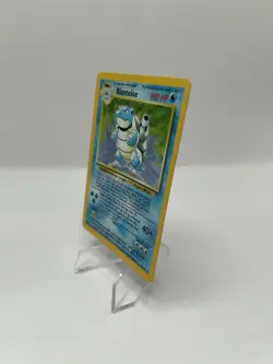 Pokemon TCG Blastoise 2/102 Holo Rare Base Set - MP - Image 3