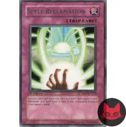 Yugioh Spell Reclamation TAEV-EN076 Rare 1st Edition NM - Image 1