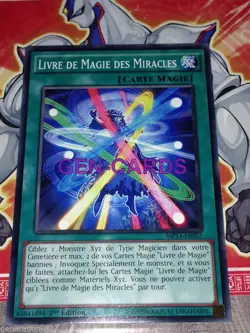 Carte Yu Gi Oh LIVRE DE MAGIE DES MIRACLES MP14-FR057 x 3 - Image 1