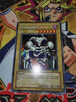 Summoned Skull bpt-002 Ltd Ed (MP) Secret Rare Yu-Gi-Oh! - Image 3