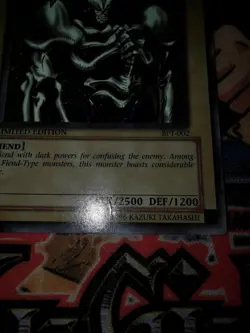 Summoned Skull bpt-002 Ltd Ed (MP) Secret Rare Yu-Gi-Oh! - Image 4