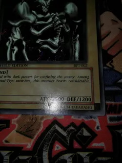 Summoned Skull bpt-002 Ltd Ed (MP) Secret Rare Yu-Gi-Oh! - Image 5