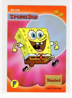 SpongeBob AA-014 Aquatic Amigos SpongeBob SquarePants Card (LB2) - Image 1