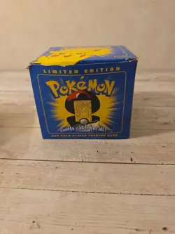 POKEMON Burger King 23K Gold Card PIKACHU ~ Unopened - Image 1