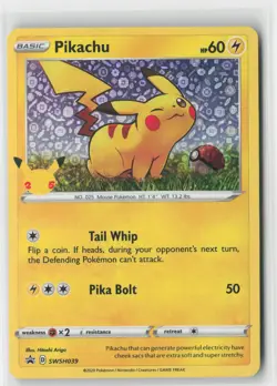 Pikachu #SWSH039 Miscellaneous Cards & Products Pokemon - Image 1