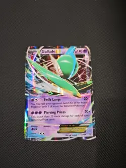 Gallade EX 34/108 XY Roaring Skies Ultra Rare Pokemon Card NM - Image 1