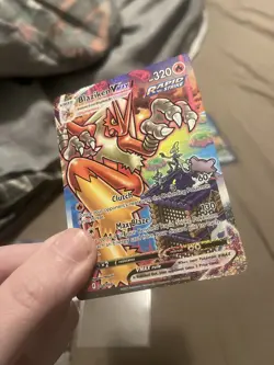 Pokemon TCG Chilling Reign Blaziken VMAX Alternate Art Card 201/198 - Image 1