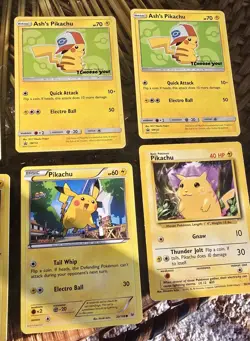 Pokemon Pikachu Set Of Cards. - Image 2