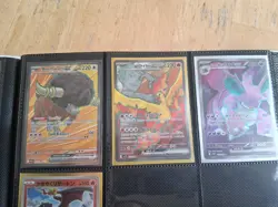 Pokemon TCG Lot of 3 Full Art Japanese Cards Near Mint - Image 1