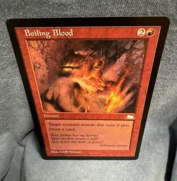 MTG - Boiling Blood - Weatherlight - NM - Ships Free! - 1 Price for 1-4 Cards! - Image 1