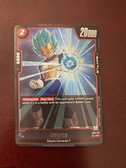 Vegeta FB01-027 Rare Foil Dragon Ball Super: Fusion World Awakened Pulse Card - Image 1