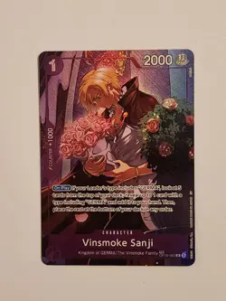 Vinsmoke Sanji OP10-063 Treasure Rare Alternate Art One Piece Card English Legac - Image 1