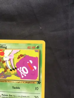 Pokemon Cards: Team Rocket 1st Edition Common: Koffing 58/82 - Image 3