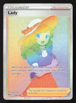 Pokemon TCG: LostOrigin Lady 193/196 & 208/196 - Near Mint - 2 Card Set - Image 4