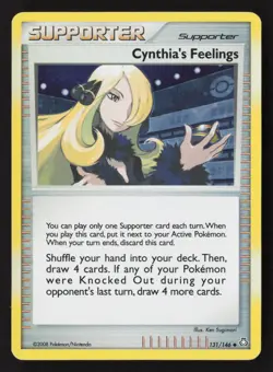 Cynthia's Feelings - (Cosmos Holofoil) Promo Miscellaneous Cards & Products 131 - Image 1