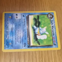 DARK WARTORTLE 46/82 POKEMON CARD (TEAM ROCKET SET) - Image 4