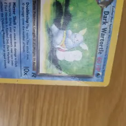 DARK WARTORTLE 46/82 POKEMON CARD (TEAM ROCKET SET) - Image 5