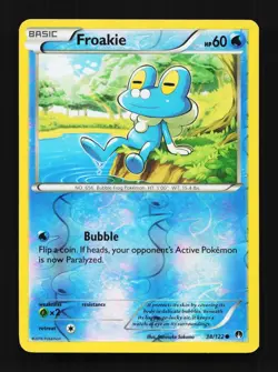 Froakie 38/122 LP BREAKpoint English Pokemon Card TCG - Image 1