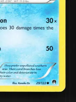 Corsola 29/122 LP BREAKpoint English Pokemon Card TCG - Image 3