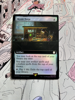 (Foil Borderless) Mystic Forge | Near Mint | Fallout: Extras #484 | MTG Card - Image 1