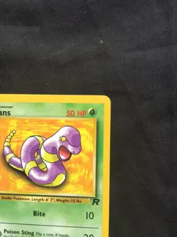 Pokemon Cards: Team Rocket 1st Edition Common: Ekans 56/82 - Image 3