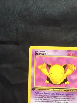Pokemon Cards: Team Rocket 1st Edition Common: Drowzee 54/82 - Image 2