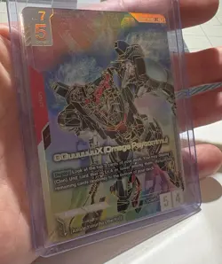 Gundam TCG Card Game Dual Impact GD02-038 LR++ GQuuuuuuX (Omega Psycommu) NM - Image 3