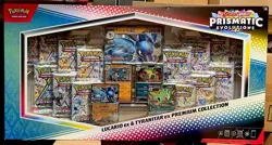 Pokemon TCG Prismatic Evolutions Mega Collection 14 BOOSTER PACKS 5 PROMO CARDS - Image 1