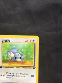 Pokemon Cards: Team Rocket 1st Edition Common: Dratini 53/82 - Image 3