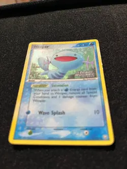 Wooper 81/109 Team Rocket Returns Reverse Holo Stamped Pokemon Card MP - Image 2