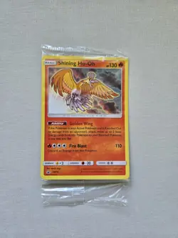 Shining Ho-Oh Card Sealed SM70 Shining Legends Promo Pokemon Trading Card Game - Image 1